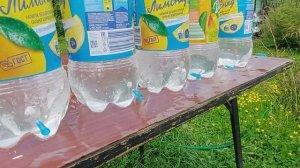 Капельный полив своими руками из пластиковых бутылок доработанный. Ответы на вопросы