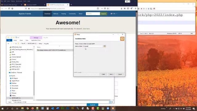 Tutorial php 2022 - 002 xampp installation 2 смотреть онлайн