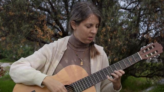 Oblivion, Astor Piazzolla on guitar by Athanasia Nikolakopoulou смотреть онлайн