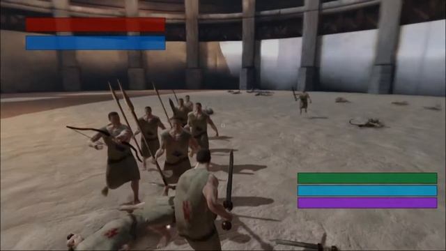 Gladiators of the arena GOTA Multiplayer Resist Game Mode UDk unreal melee game смотреть онлайн