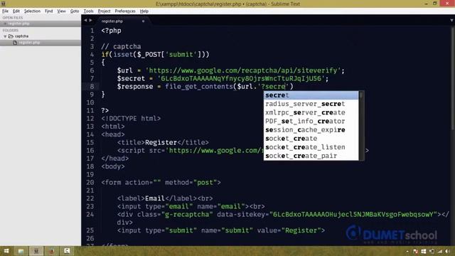 Menggunakan Google Captcha смотреть онлайн