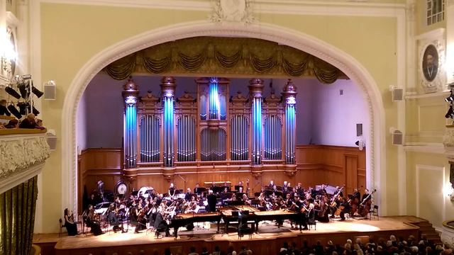 Алексей Курбатов. Фрагмент концерта для четырех фортепиано с оркестром. смотреть онлайн