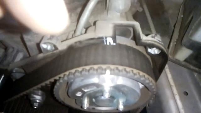 Субару Форестер / Subaru Forester замена ремня ГРМ 2008г. ###