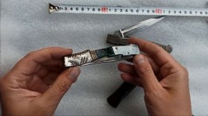 Самодельные Выкидные Ножи зоновские работы
