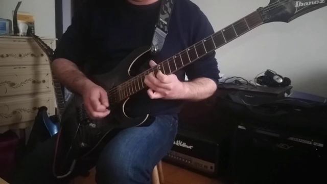 Iron Maiden - Children of the Damned Guitar Solo Cover смотреть онлайн