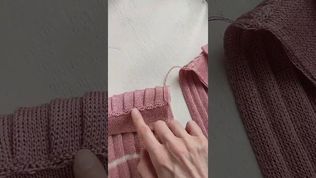 Как я юбку плиссе вязала/Я ❤ ВЯЗАТЬ смотреть онлайн