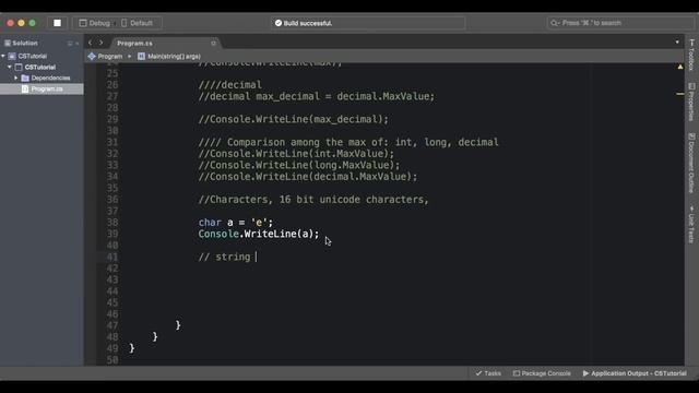 Data Types in C# sharp programming - Vintage Programming Series смотреть онлайн