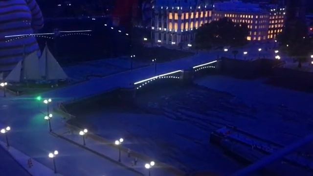 Музей-диорама царь макет. Развод моста. смотреть онлайн