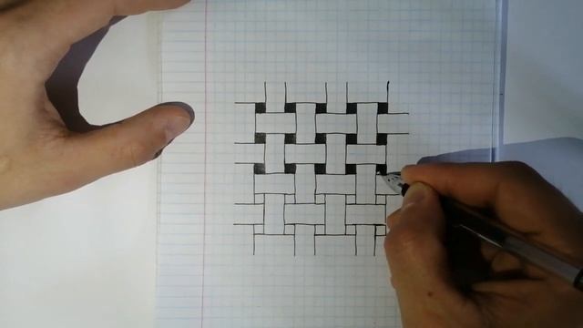 Объемный 3d рисунок простым карандашом и черной ручкой|3d drawing with a simple pencil and black pe смотреть онлайн