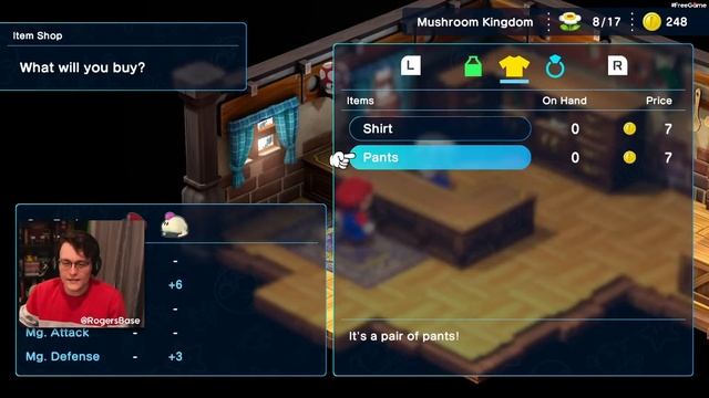 RogersBase Plays SUPER MARIO RPG Remake for the FIRST TIME смотреть онлайн