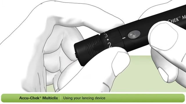 How To Use Your Accu-Chek® Multiclix Lancing Device смотреть онлайн