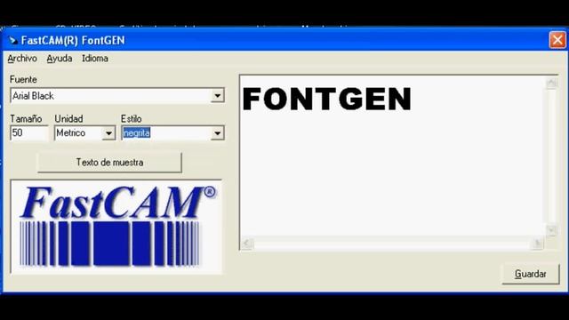 FONTGEN Vectorizador de Texto смотреть онлайн