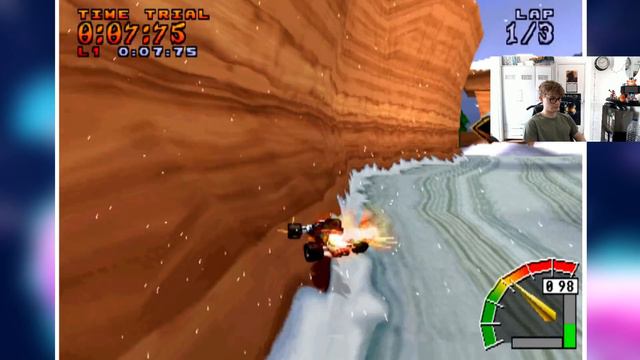 Attempting The ORIGINAL Crash Team Racing Oxide Time Trials... смотреть онлайн
