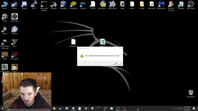 Fake Prank Virus | Made with NotePad (Windows 10) смотреть онлайн