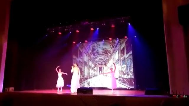 "Con te partiro" Oksana Matveeva смотреть онлайн