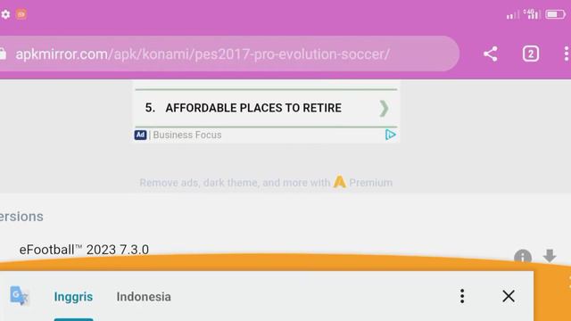 cara pasang apk efootball pes 2023 di hp android смотреть онлайн