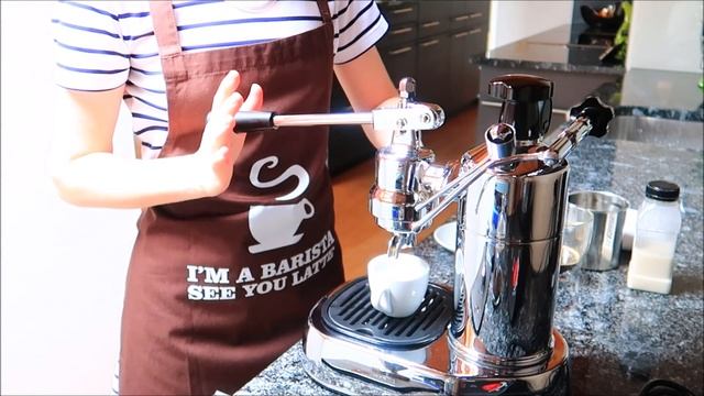 Spring in Switzerland | La Pavoni espresso Machine | Almond milk Cappuccino смотреть онлайн