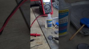 Припаять пайка обычной RTC РТС батарейки cr2032 к проводам от старой не рабочей  RTC battery
