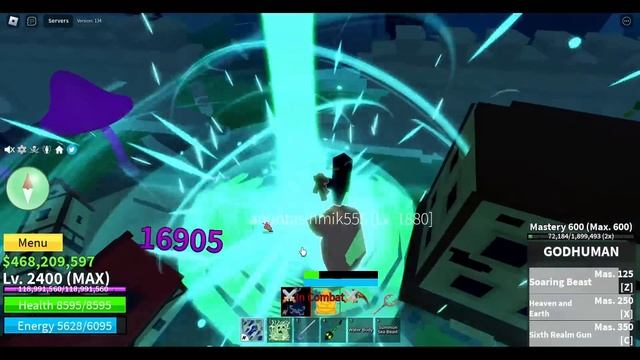 Becoming Brook and Bounty Hunting (Full Brook Build) (Blox Fruits) (Ep 124) смотреть онлайн