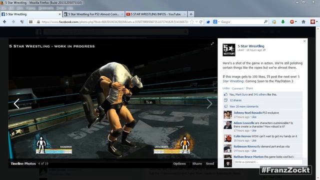 5 STAR WRESTLING - Erste In-Game-Screenshots, Analyse und mehr - FranzZockt смотреть онлайн