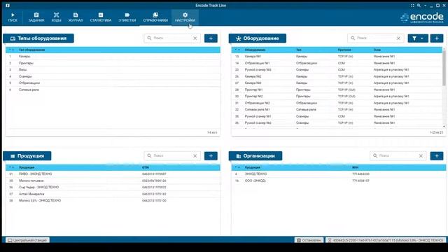 Интерфейс программного обеспечения ENCODE Track Line смотреть онлайн