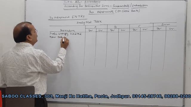 Past Adjustment and Analytical Table and Adjustment Entry смотреть онлайн