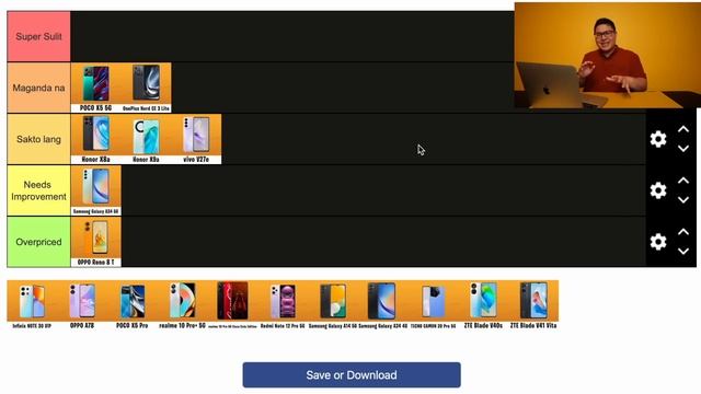 PINAKAMALUPIT NA PHONES 10k-15k NGAYONG 2023 смотреть онлайн