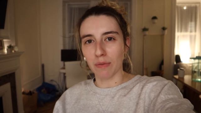 nyc vlog: night routine, spend the evening with me after working from home, rainy day apartment vlo смотреть онлайн