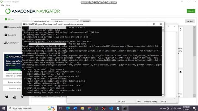 Cara Mengatasi JUPYTER NOTEBOOK:Traceback(most recent call last) pada Anaconda Jupyter Notebook смотреть онлайн