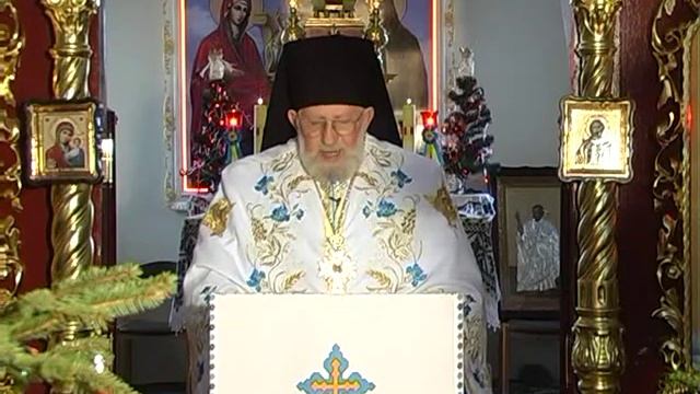 З Різдвяним посланням -- Декан Бродівський УАПЦ, архімандрит Миколай Мартин смотреть онлайн