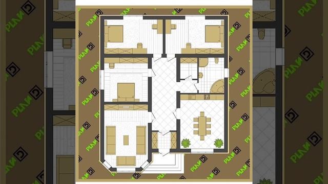 проекты, планировки одноэтажных домов смотреть онлайн