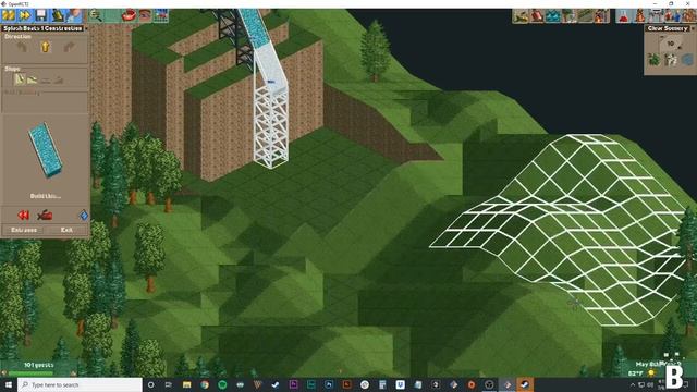 I Built The TALLEST Possible Water Ride In Rollercoaster Tycoon 2 смотреть онлайн