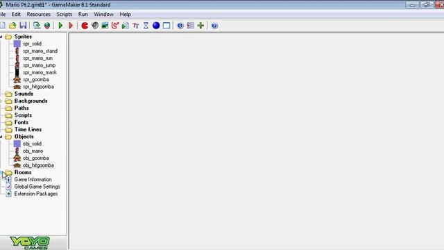 GameMaker Mario Tutorial - Part 2 смотреть онлайн