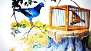 И. А.  Крылов басня Чиж и голубь