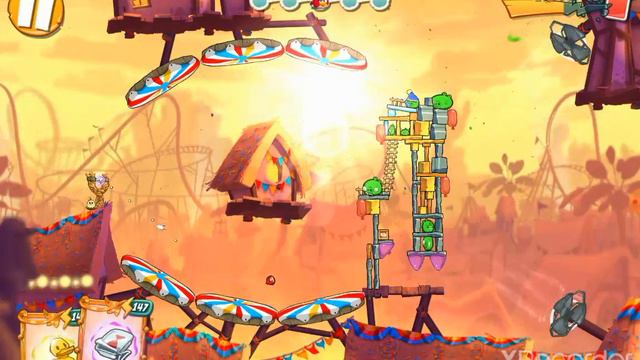 Angry Birds 2 • The Ornate Adventure • Red • Изысканное Приключение • 6 уровень смотреть онлайн