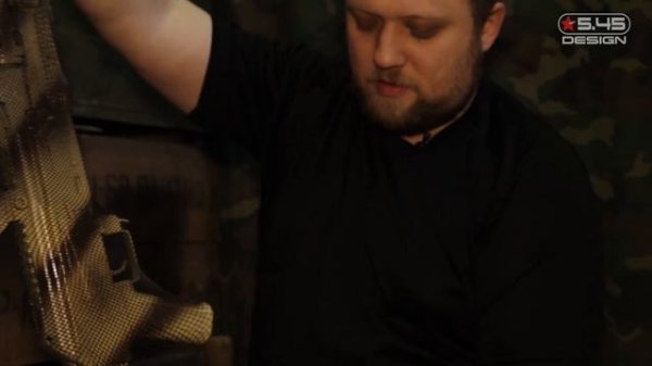 Нанесение краски для оружия 5.45 DESIGN