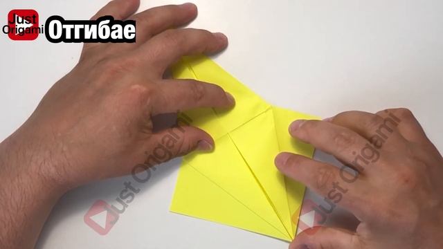 Золотая рыбка. Gold fish. Легкая в исполнении рыбка оригами. смотреть онлайн