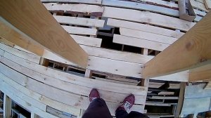 Разноуровневая крыша 3 ската стропильная система /House made yoursel