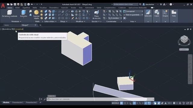 ? Modelado 3D ? | AutoCAD ? смотреть онлайн