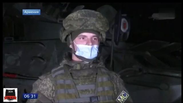 Россия в Нагорном Карабахе. Прибытие российского миротворческого контингента в Нагорный Карабах смотреть онлайн