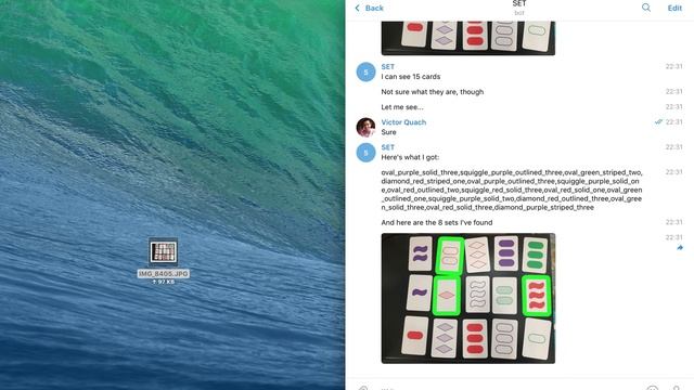 SET Solver Bot смотреть онлайн