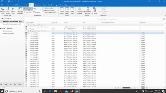 How to Delete Outlook Holidays смотреть онлайн