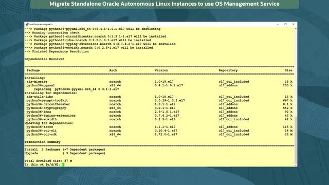 Migrate Standalone Oracle Autonomous Linux Instances to use OS Management Service смотреть онлайн