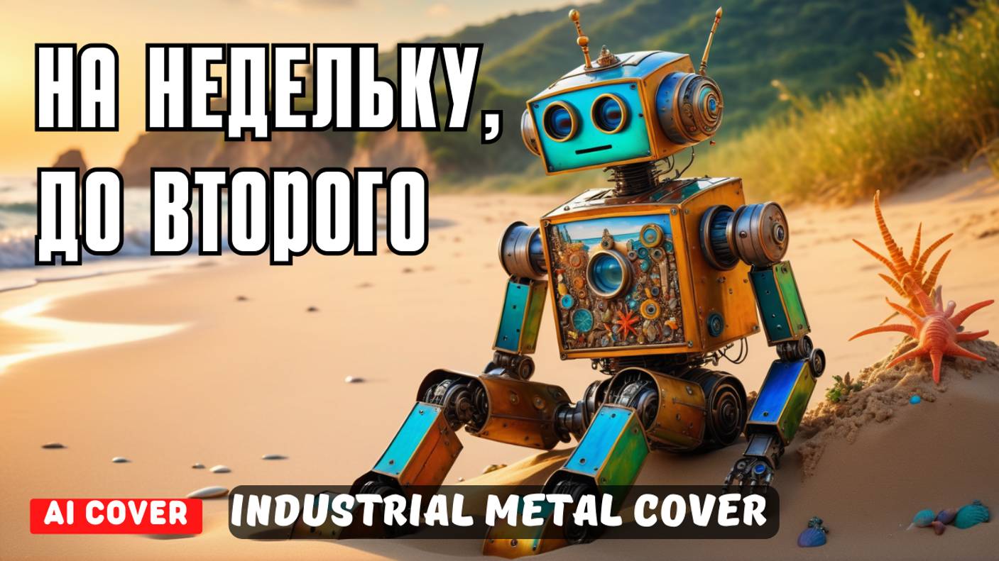 На недельку, до второго (Ai Cover) - Industrial Metal Cover