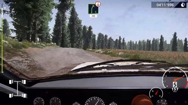 WRC 10 Rally Finland 1981- Audi Quattro Sport - Pihlajakosk / Ari Vatanen takes the lakes (+replay) смотреть онлайн