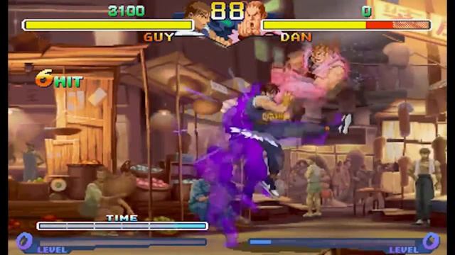 Street Fighter Alpha 2 - Guy Custom Combos - ストリートファイター Zero 2 смотреть онлайн