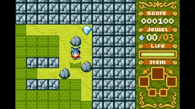 Game Over: Boulder Dash EX (GBA) смотреть онлайн