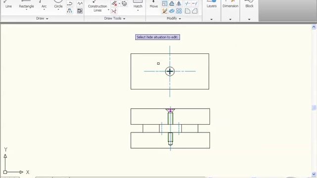 Autocad Mechanical: Associative Hide - Creating смотреть онлайн