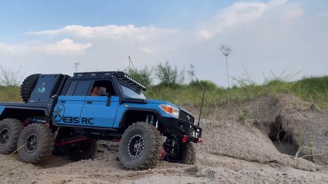 E3S-RC LAND CRUISER LC79 RC 6X6 / Test Run After Upgrade смотреть онлайн