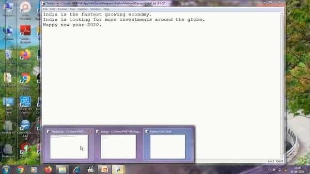 File Handling in Python: Day 3 Character, Word, and Line Fetching from Text File смотреть онлайн